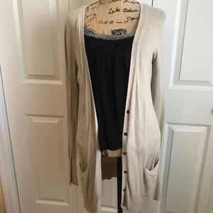 Mossimo Cream Cardigan